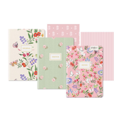 Medium Notebook Set Butterfly Florals