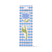Leatherette Floral Bookmark Magnolia