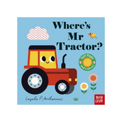 Where's Mr Tractor? Felt Flaps Board Book