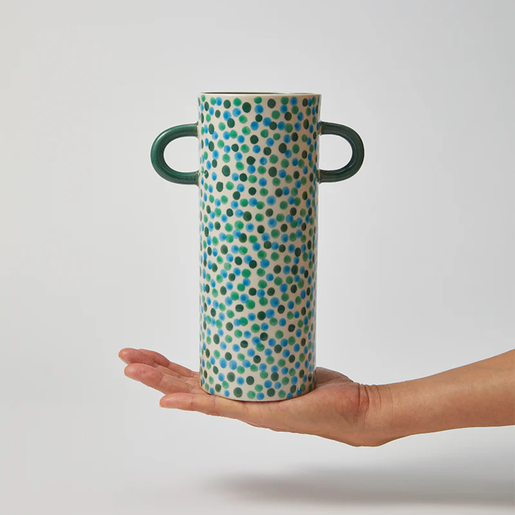 Griffe Green Spot Tall Vase