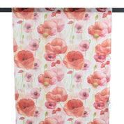 Red Blushing Poppies Scarf