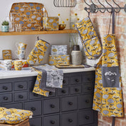 Double Oven Glove Retro Meadow