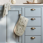 Bees Double Oven Glove