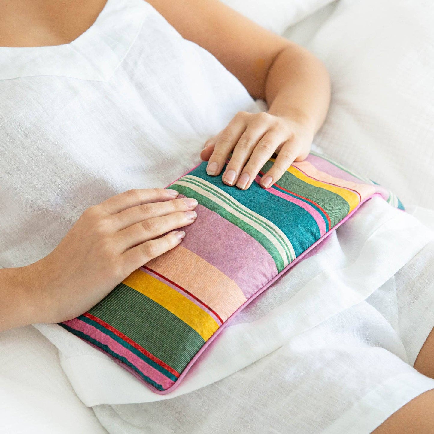 Liberty Heat Pillow Gelato Stripe