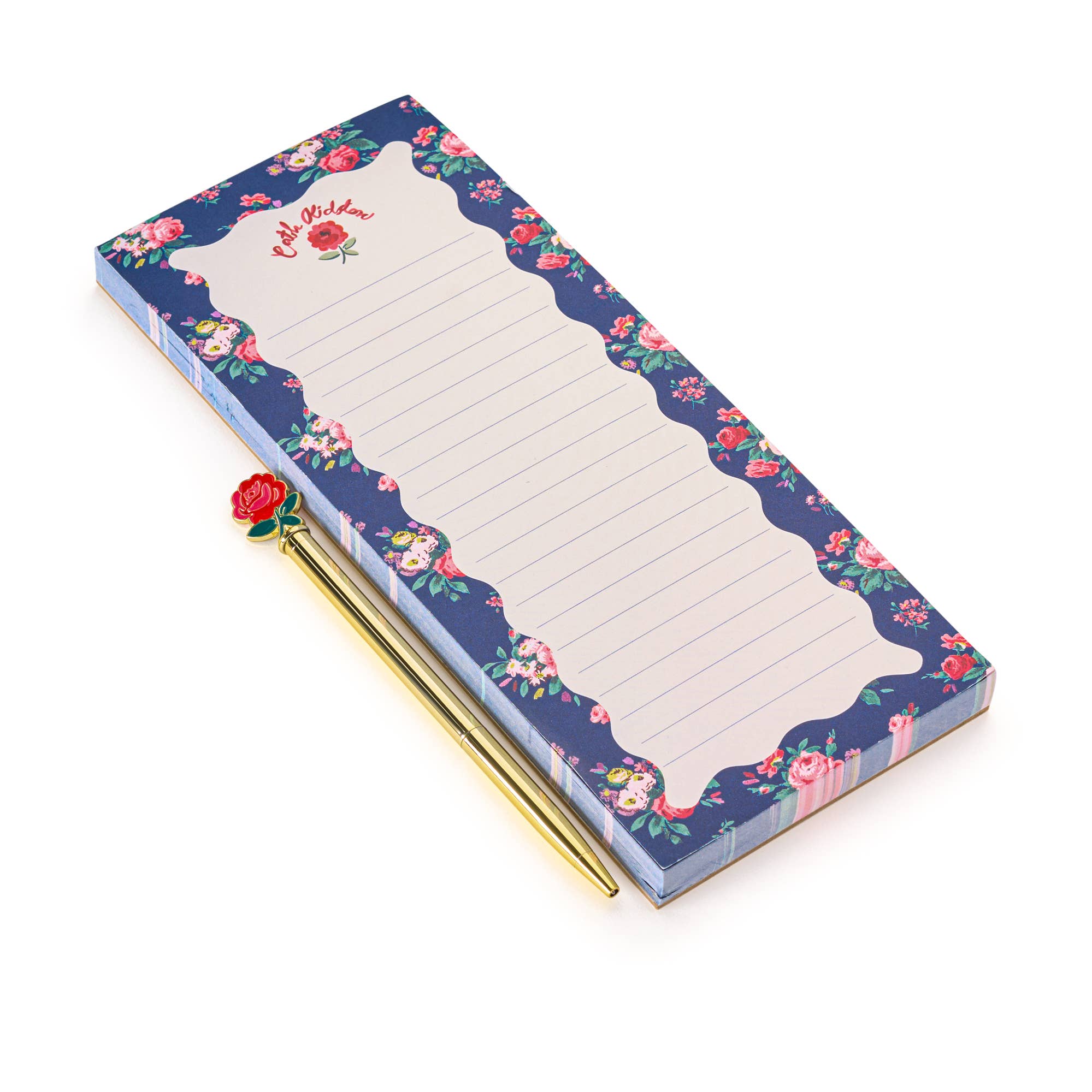 Icon Floral List Pad & Pen Set