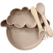 Silicone Bowl Set Sheep Natural
