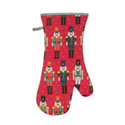 Nutcracker Gauntlet Oven Glove Red