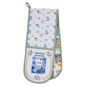 Tea Tins Double Oven Glove