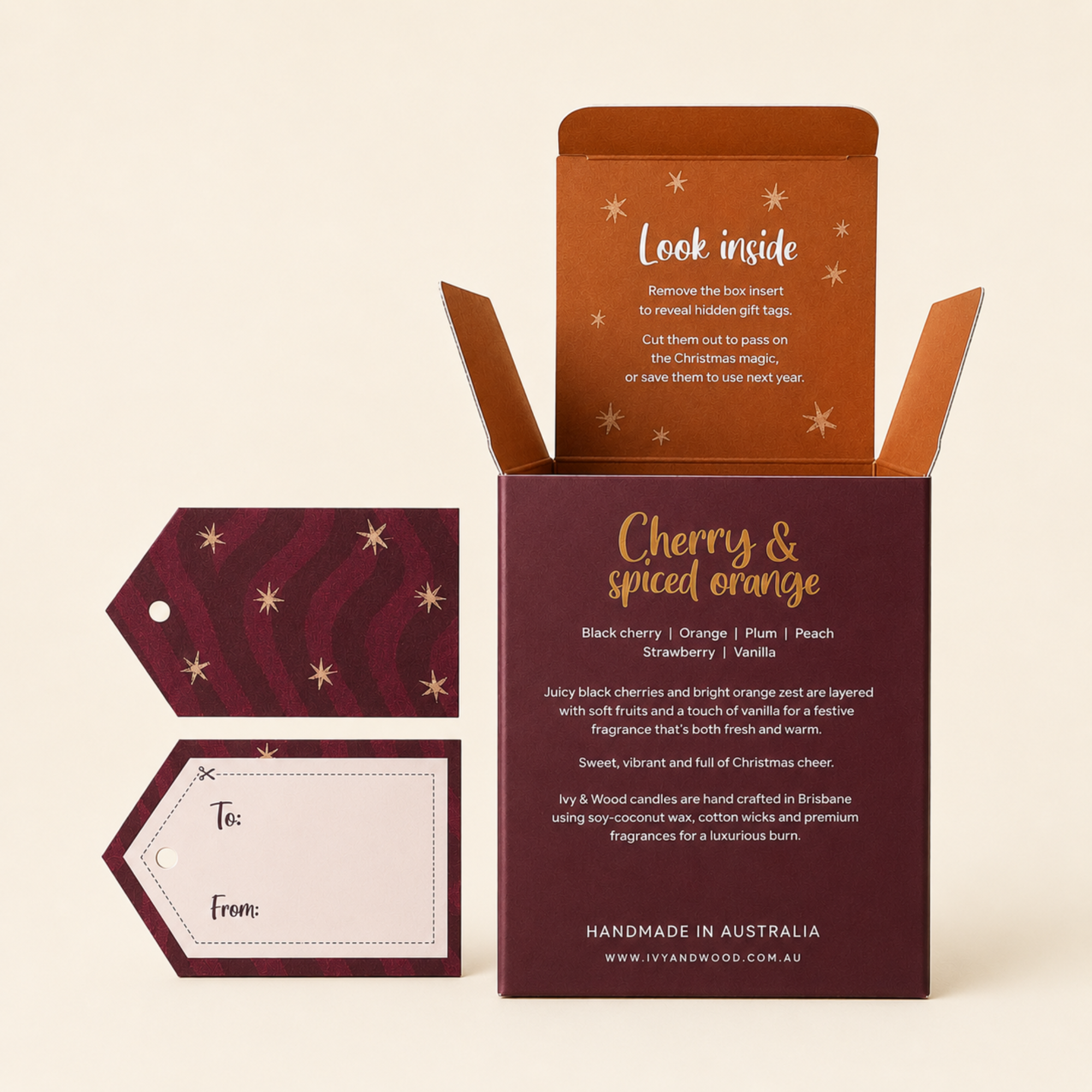 Cherry & Spiced Orange Limited Edition Christmas Candle