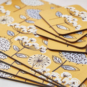 Set Of 4 Coasters Retro Meadow