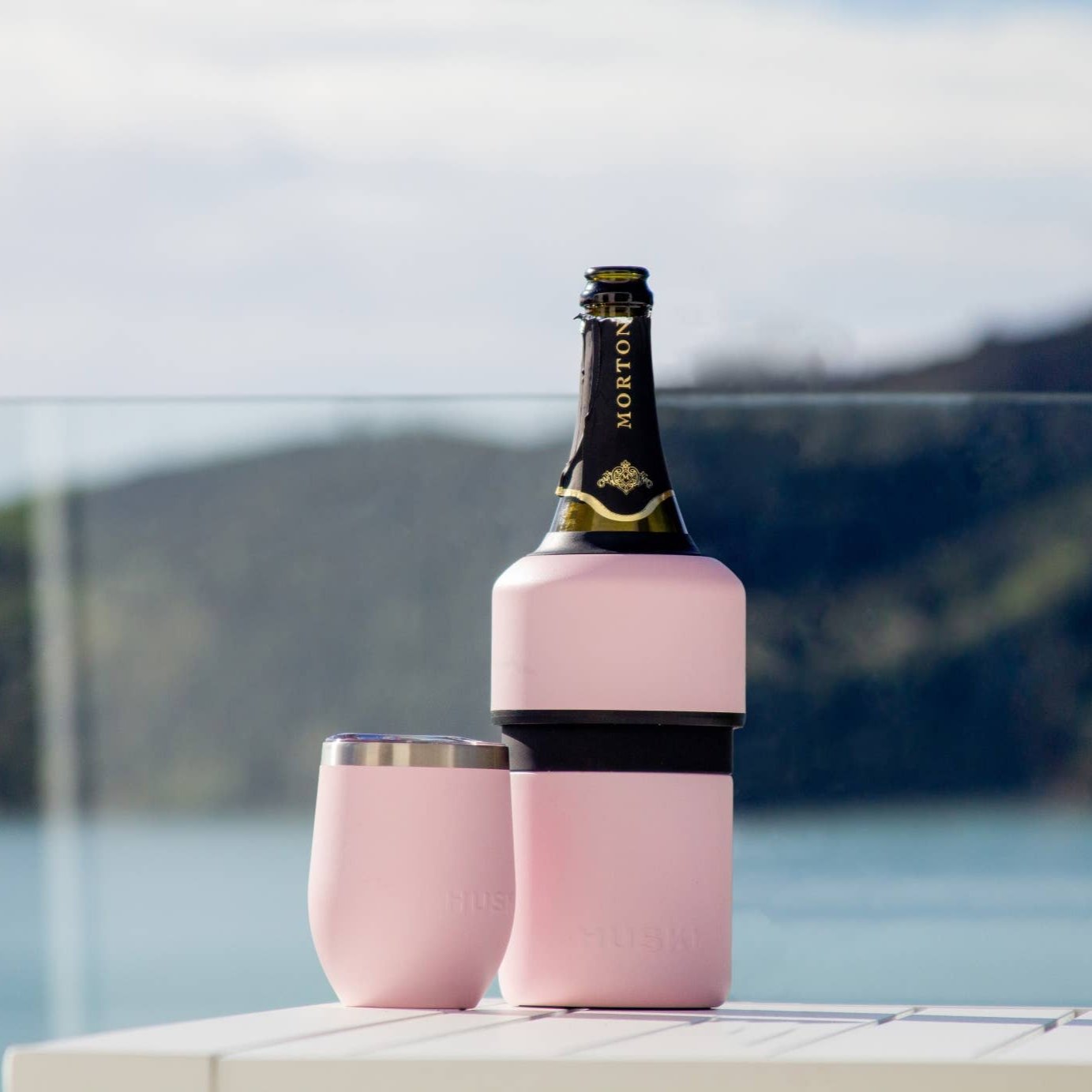 Wine Cooler Powder Pink