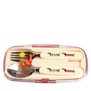 Children's Cutlery Set Sausage Dog