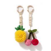 2 Pack Mini Market Brunch Stroller Toy Pineapple & Cherries