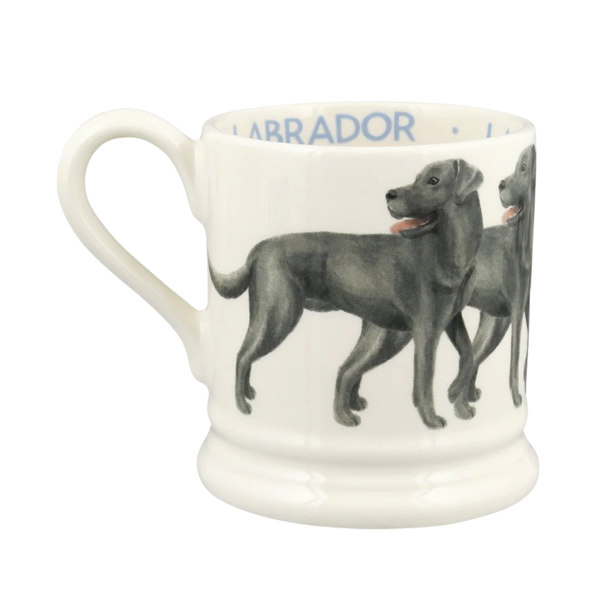 Dogs Black Labrador 1/2 Pint Mug