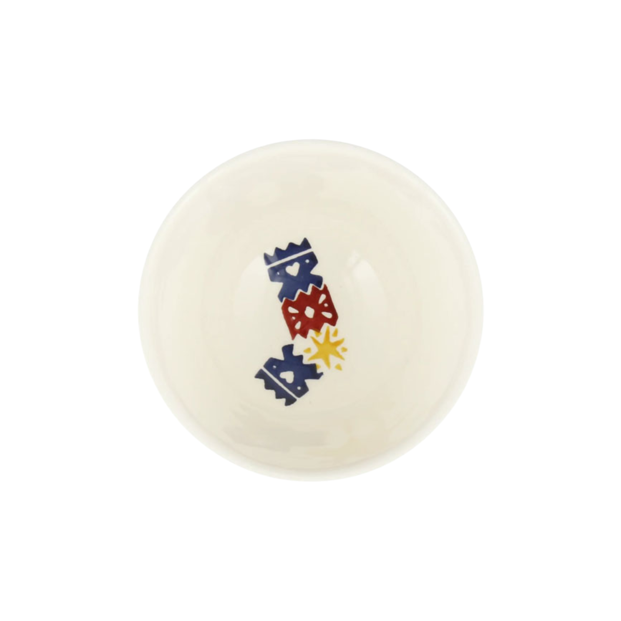 Christmas Crackers Small Old Bowl