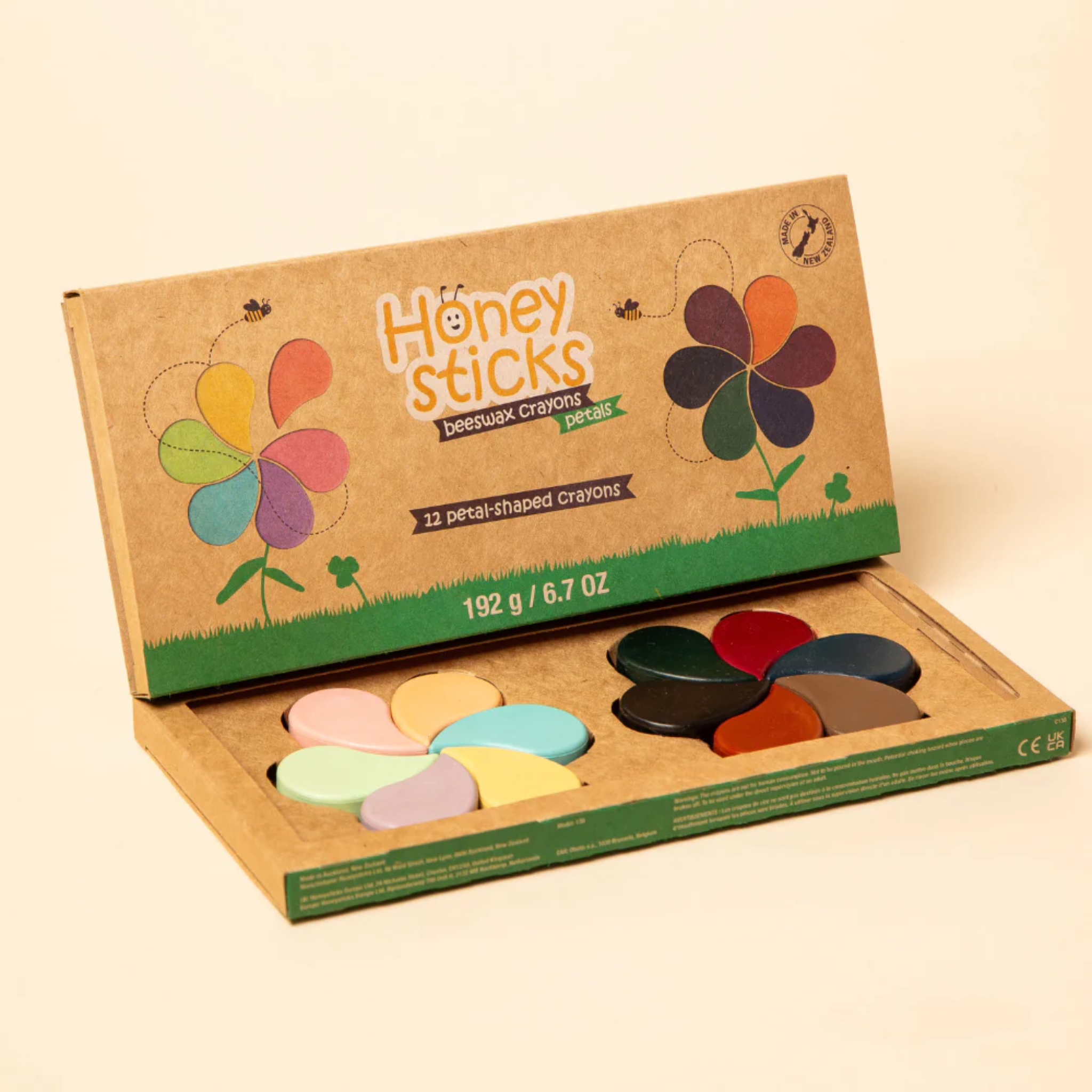 Honeysticks Beeswax Crayons Petals