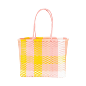 Bahia Basket Carla Medium Yellow Pink