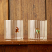 Glass Tumbler Christmas Edition Candy