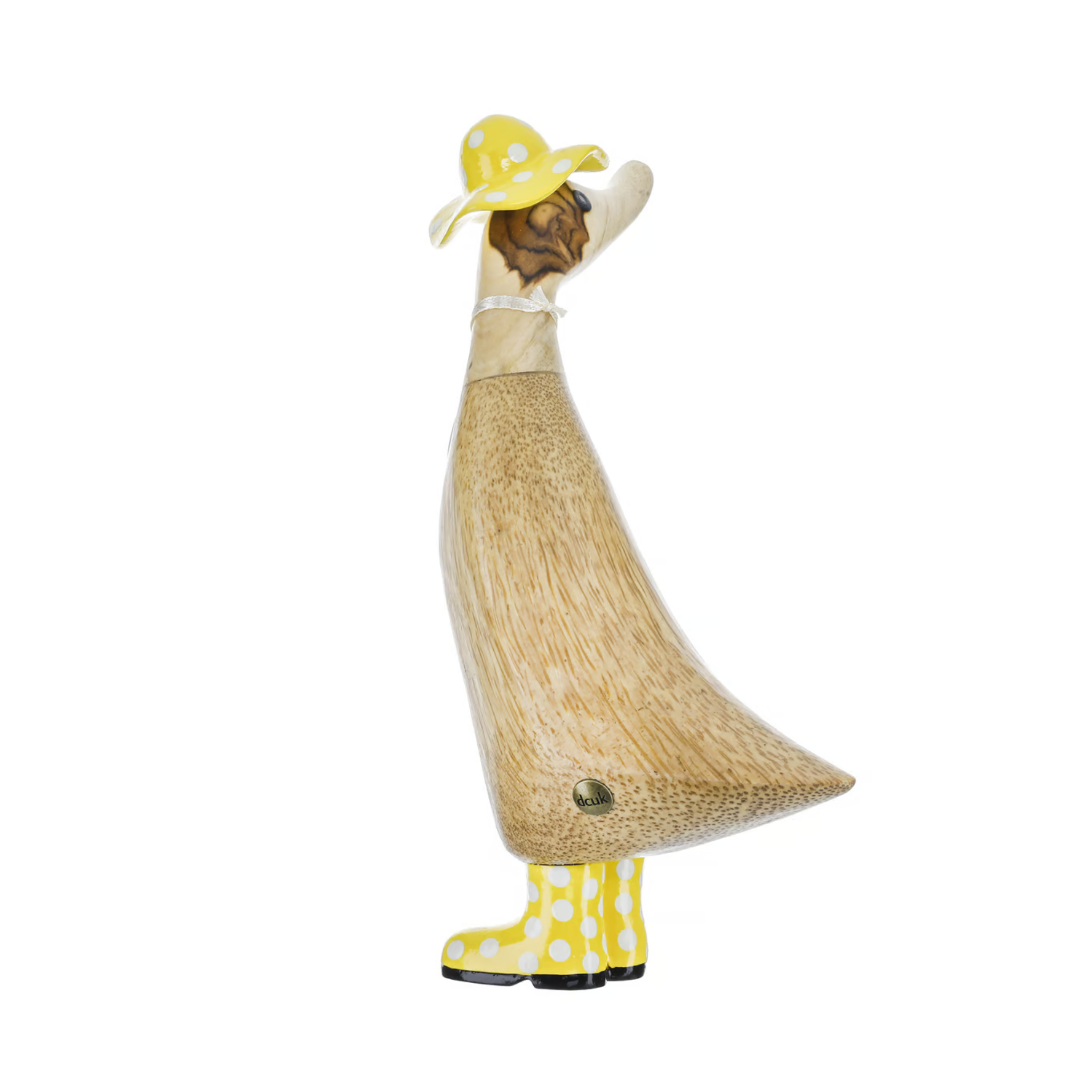 Spotty Hat & Boots Duckling Yellow