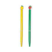Metal Ballpoint Icon Pen Set Fruit