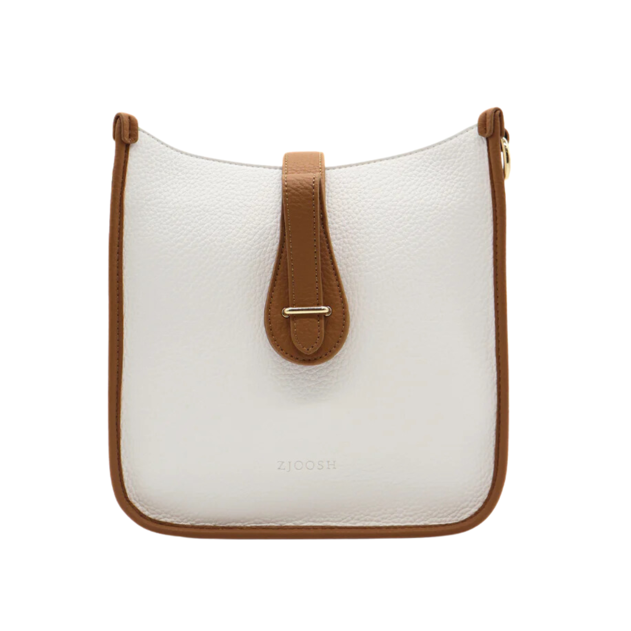 Dominic Max Bag Dual Tone White Tan