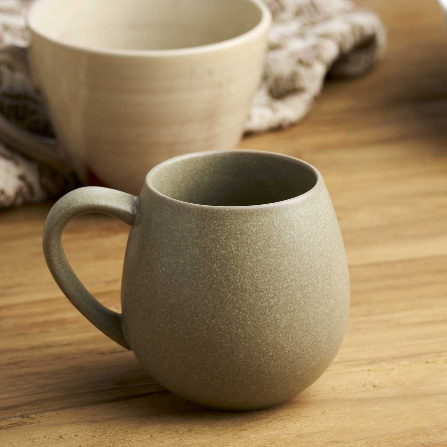 Hug Me Mugs Set Of 4 Olive