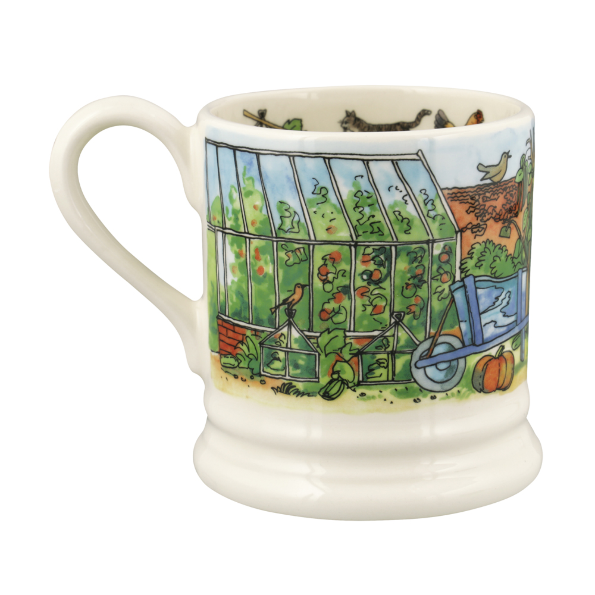 The Good Life In The Garden 1/2 Pint Mug