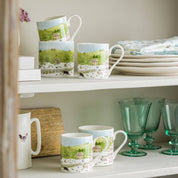 Spring Cottage Scene Standard Mug (275ml)