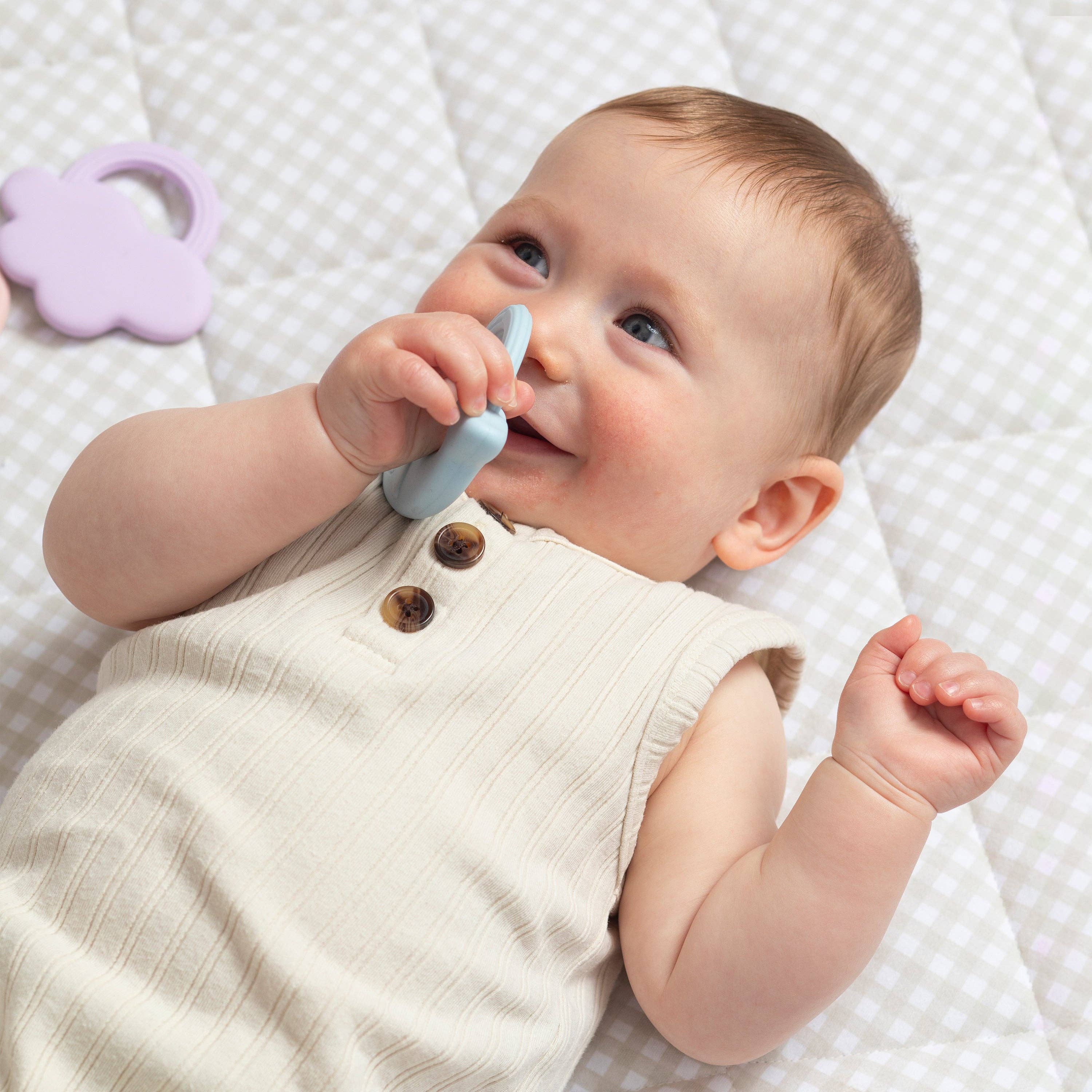 2 Pack Silicone Teethers Whale & Cloud
