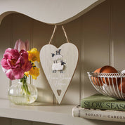 Heart Plaque Home Sheep Home Highland Sheep