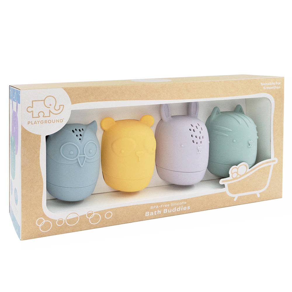 Silicone Bath Buddies Set