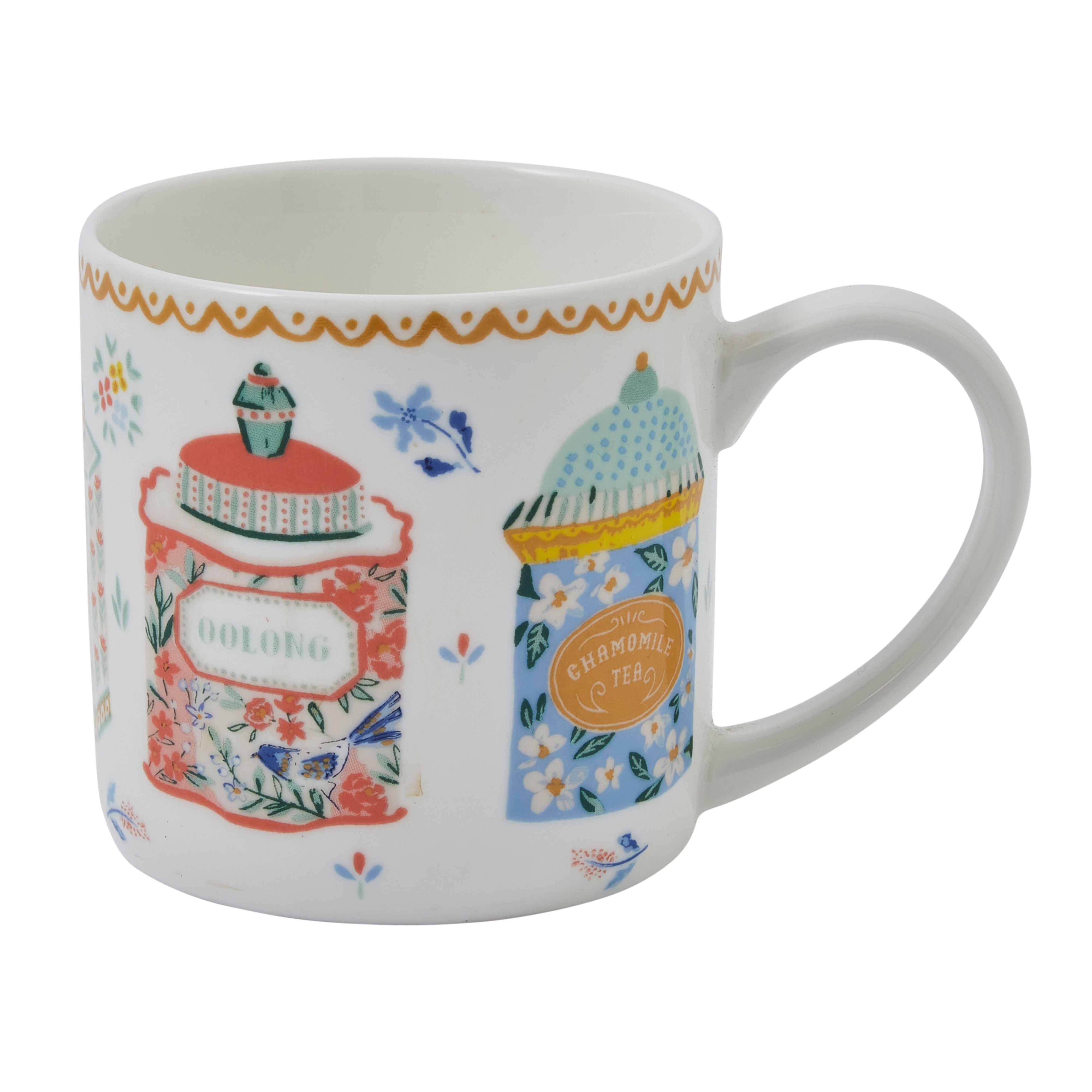 Tea Tins New Bone China Mug