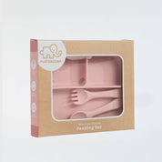 Silicone Feeding Set Light Pink