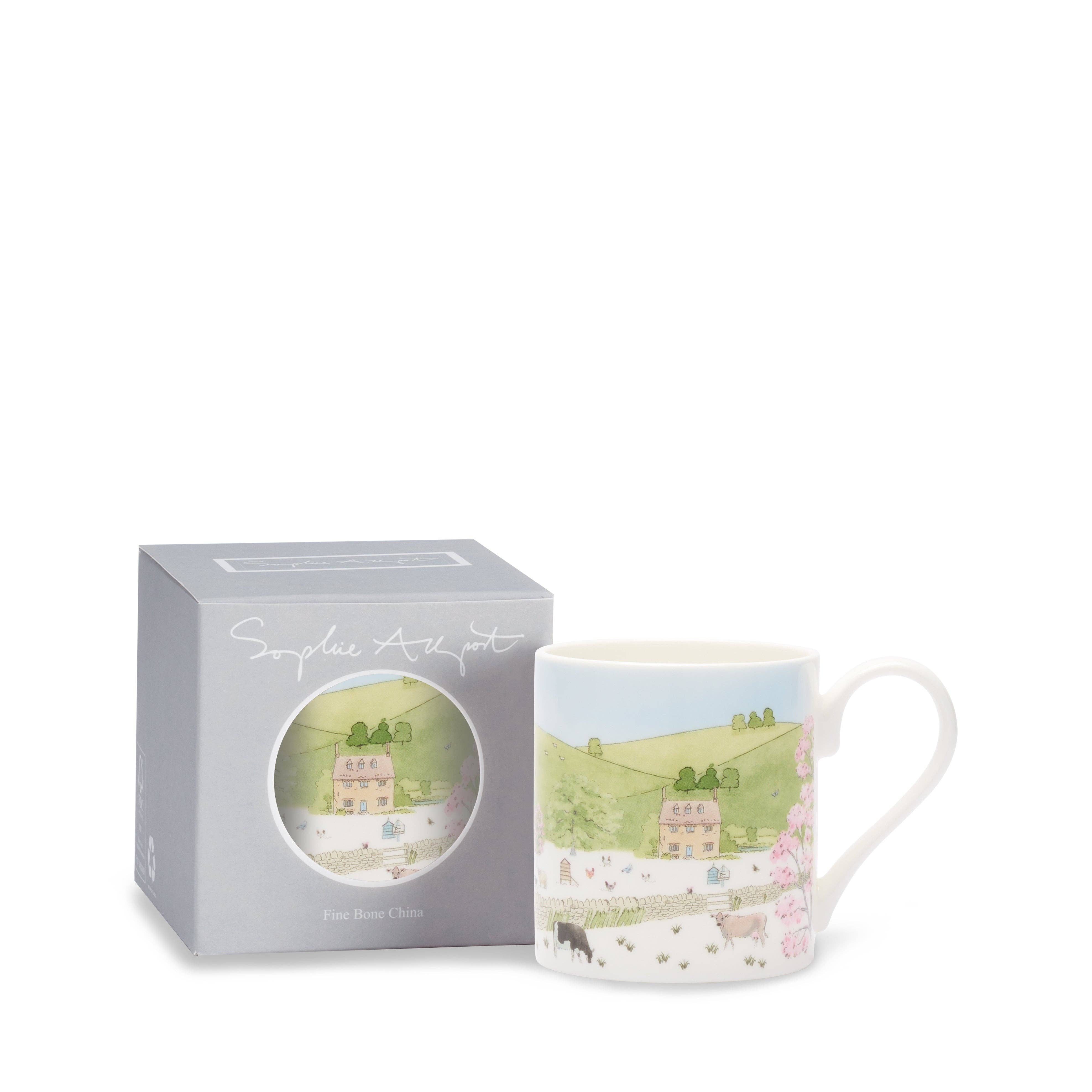 Spring Cottage Scene Standard Mug (275ml)