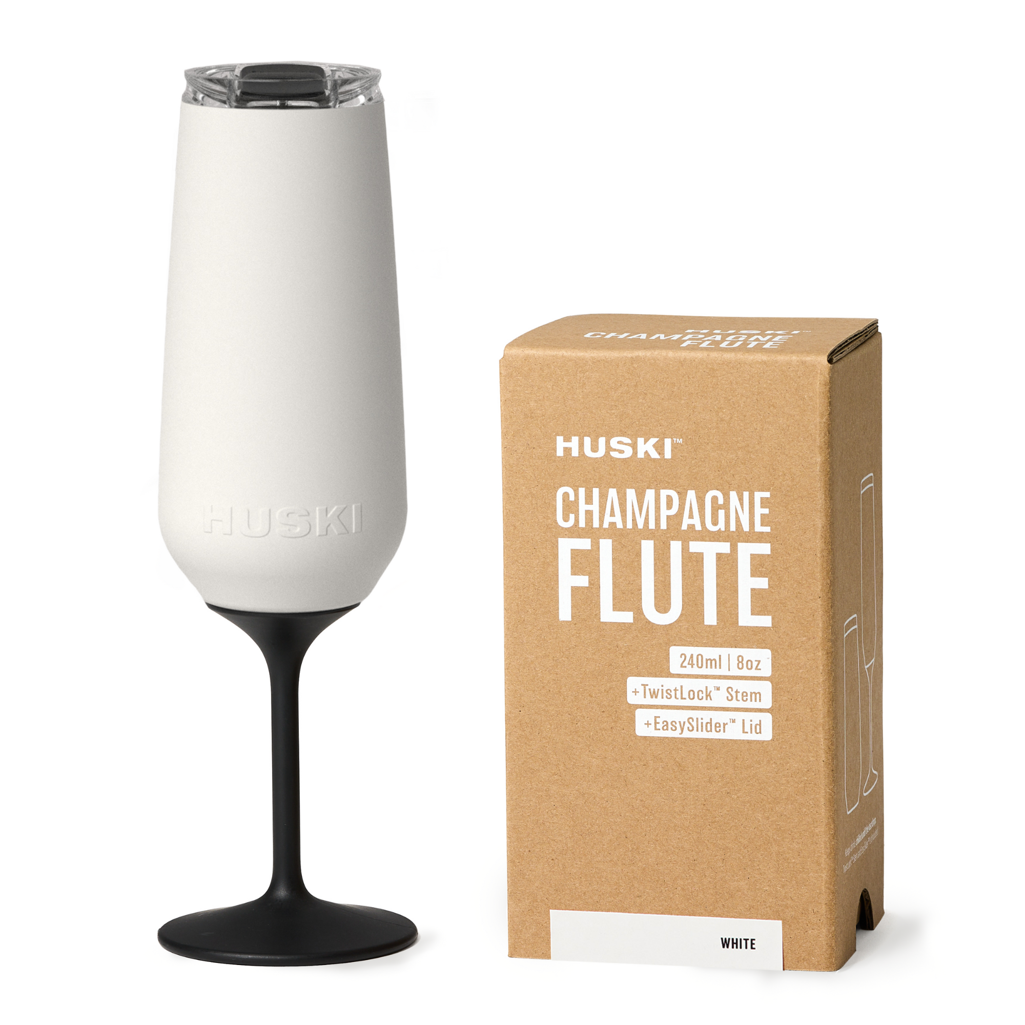 Champagne Flute White