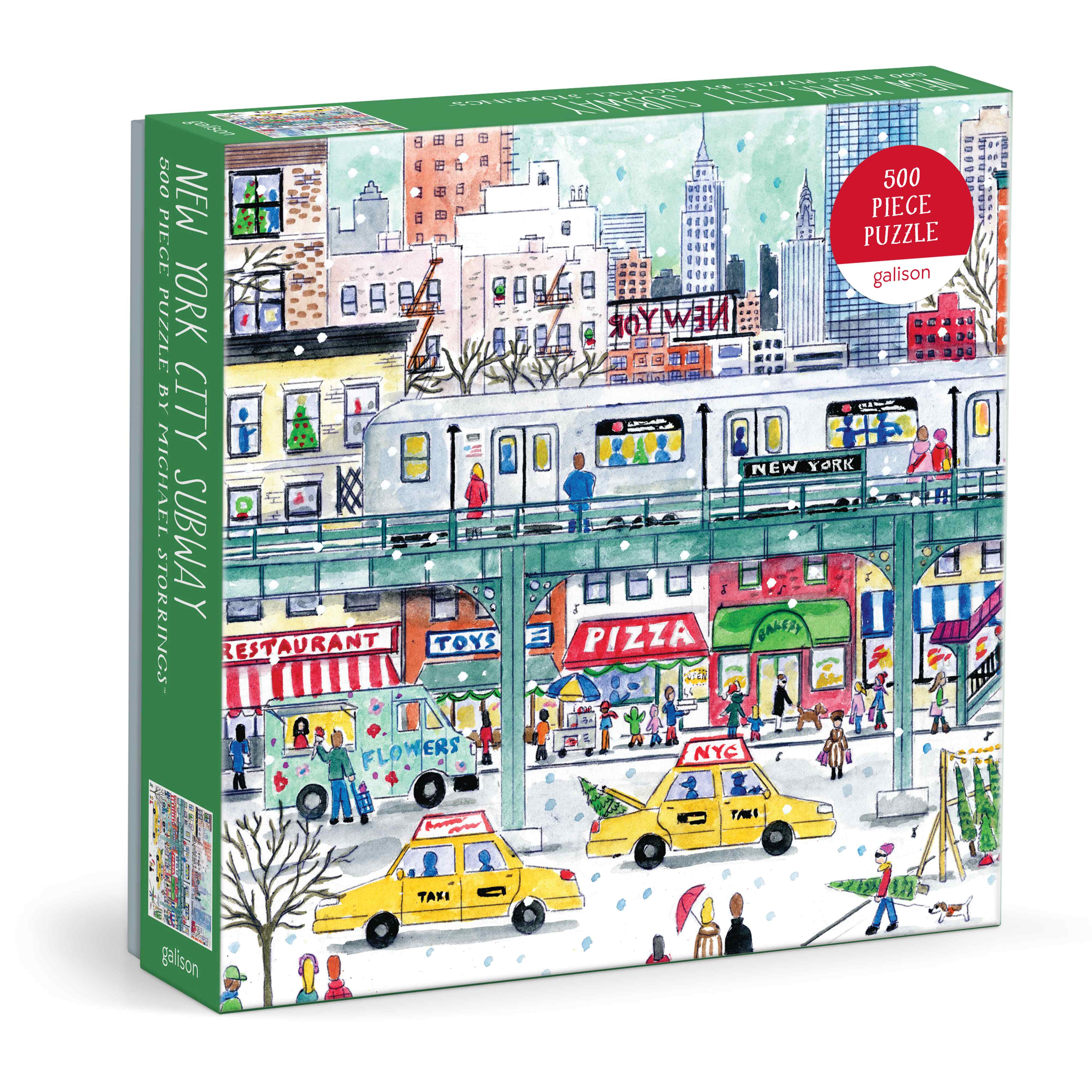 Michael Storrings New York City Subway 500PC Puzzle