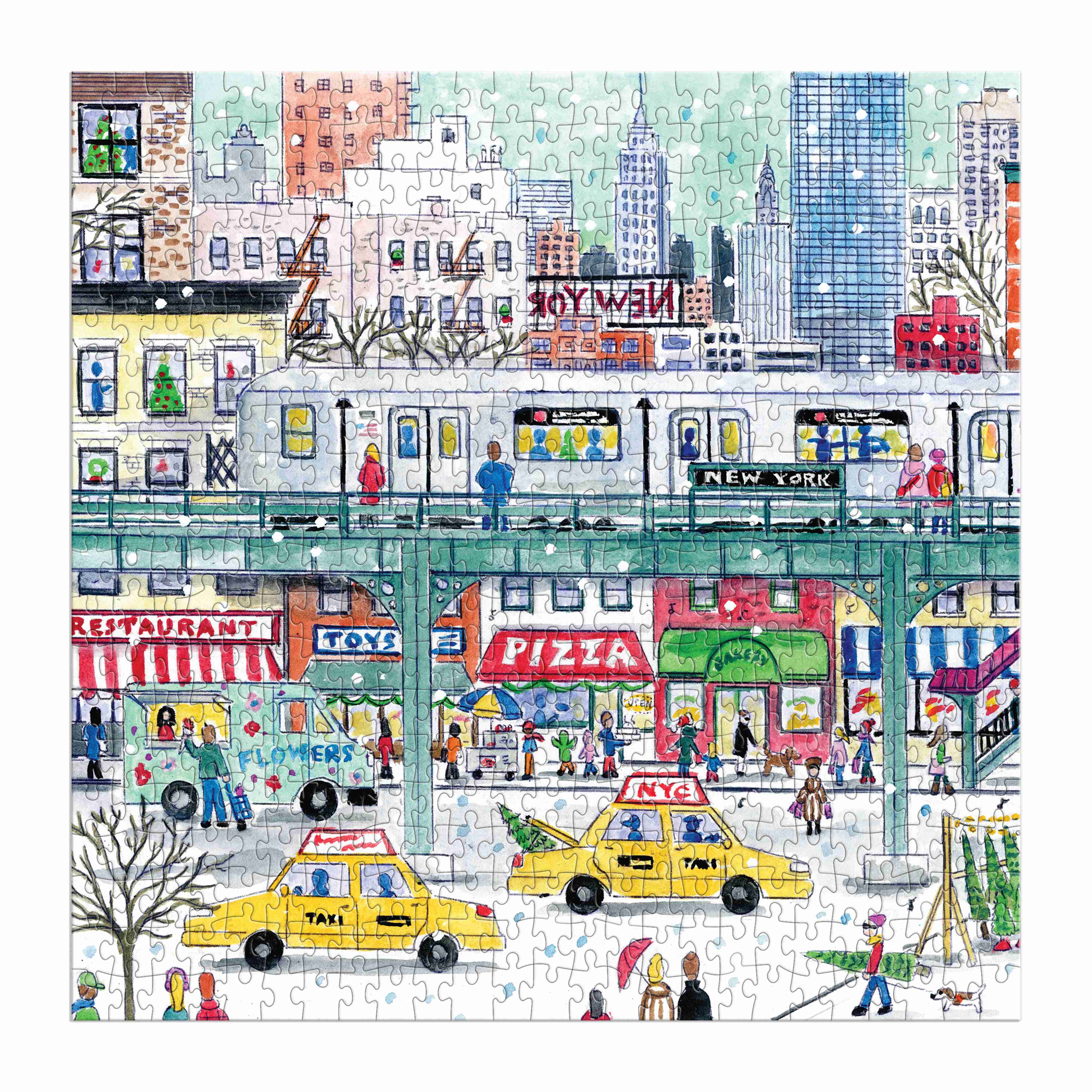 Michael Storrings New York City Subway 500PC Puzzle