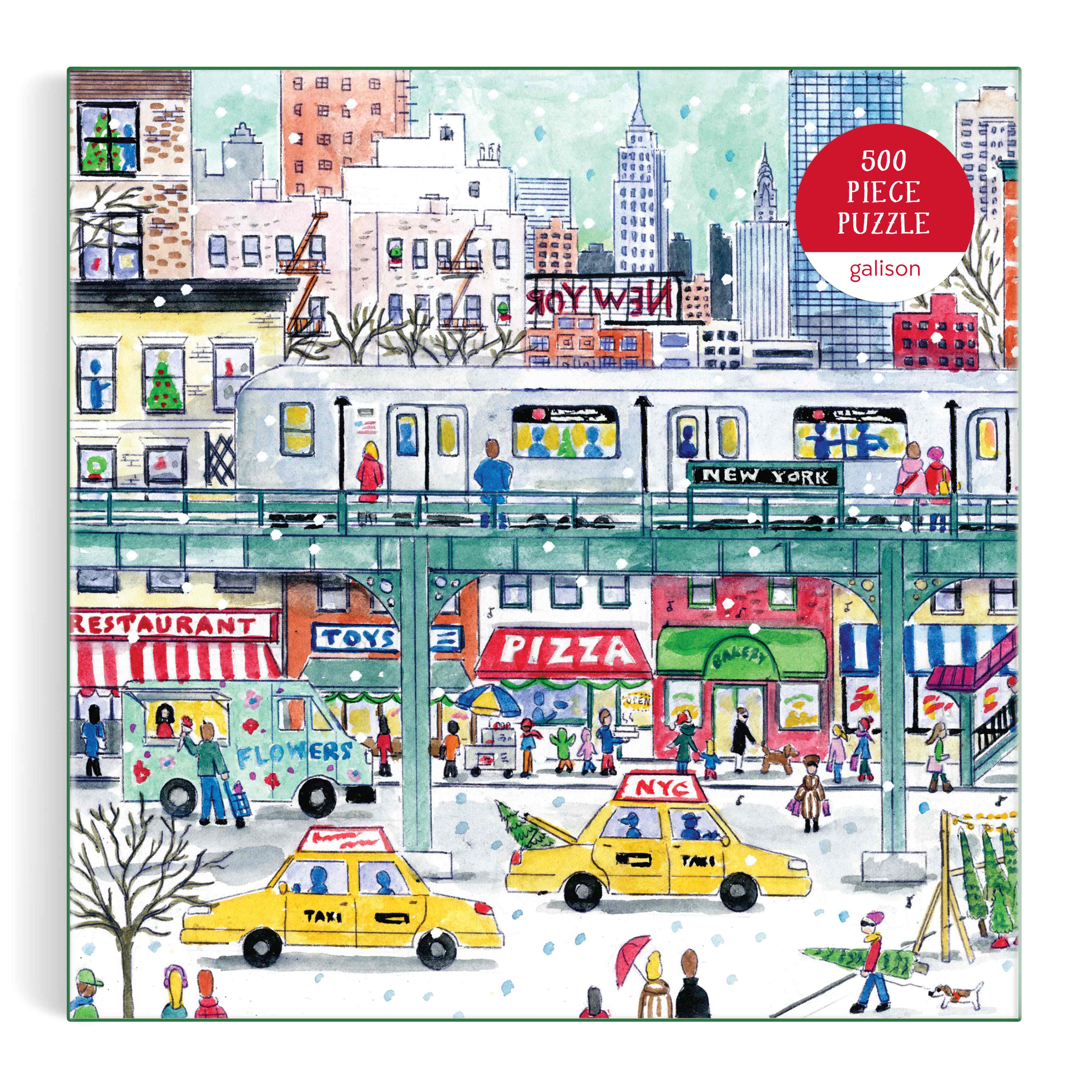 Michael Storrings New York City Subway 500PC Puzzle