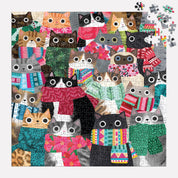 Wintry Cats 500PC Puzzle
