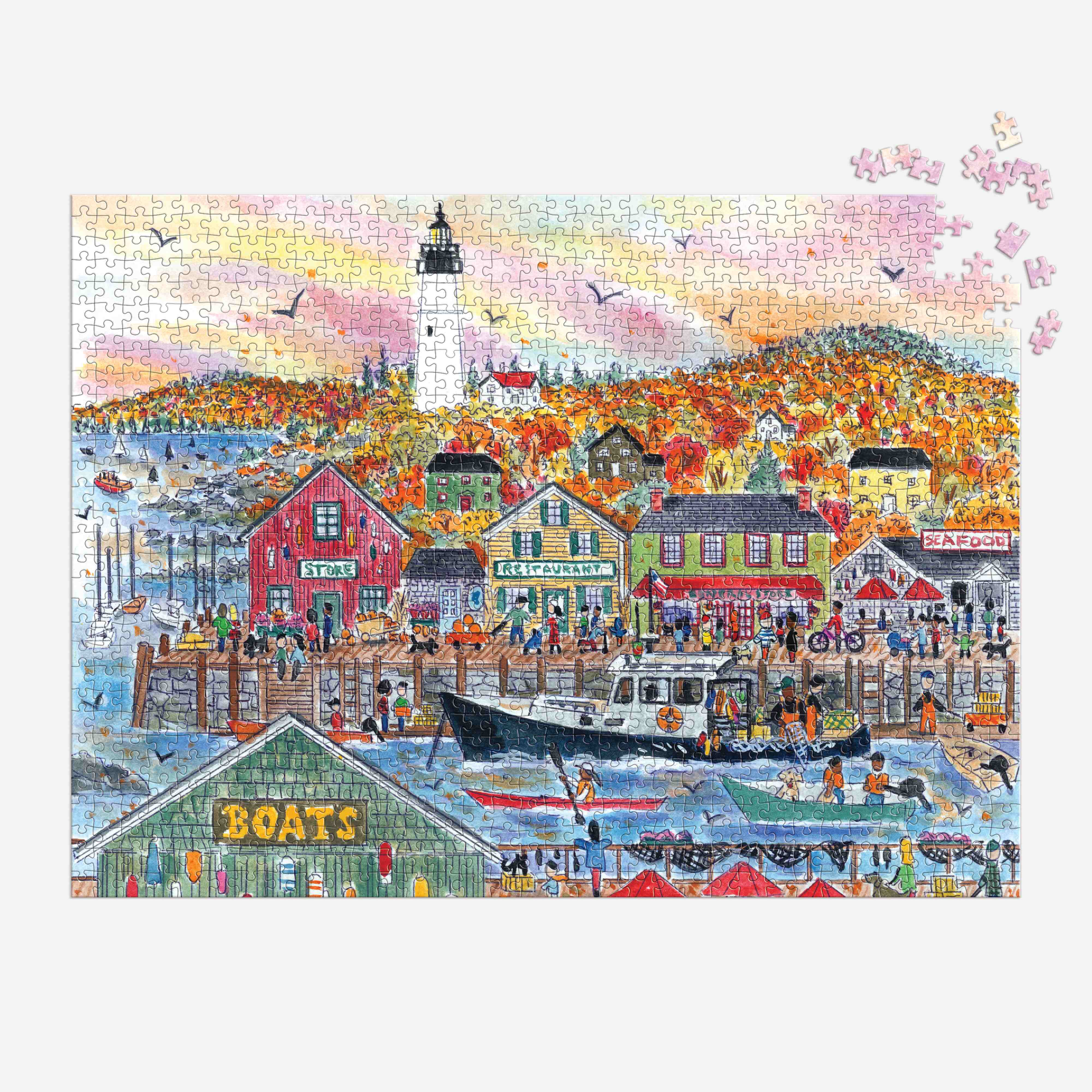 Michael Storrings Autumn By the Sea 1000PC Puzzle