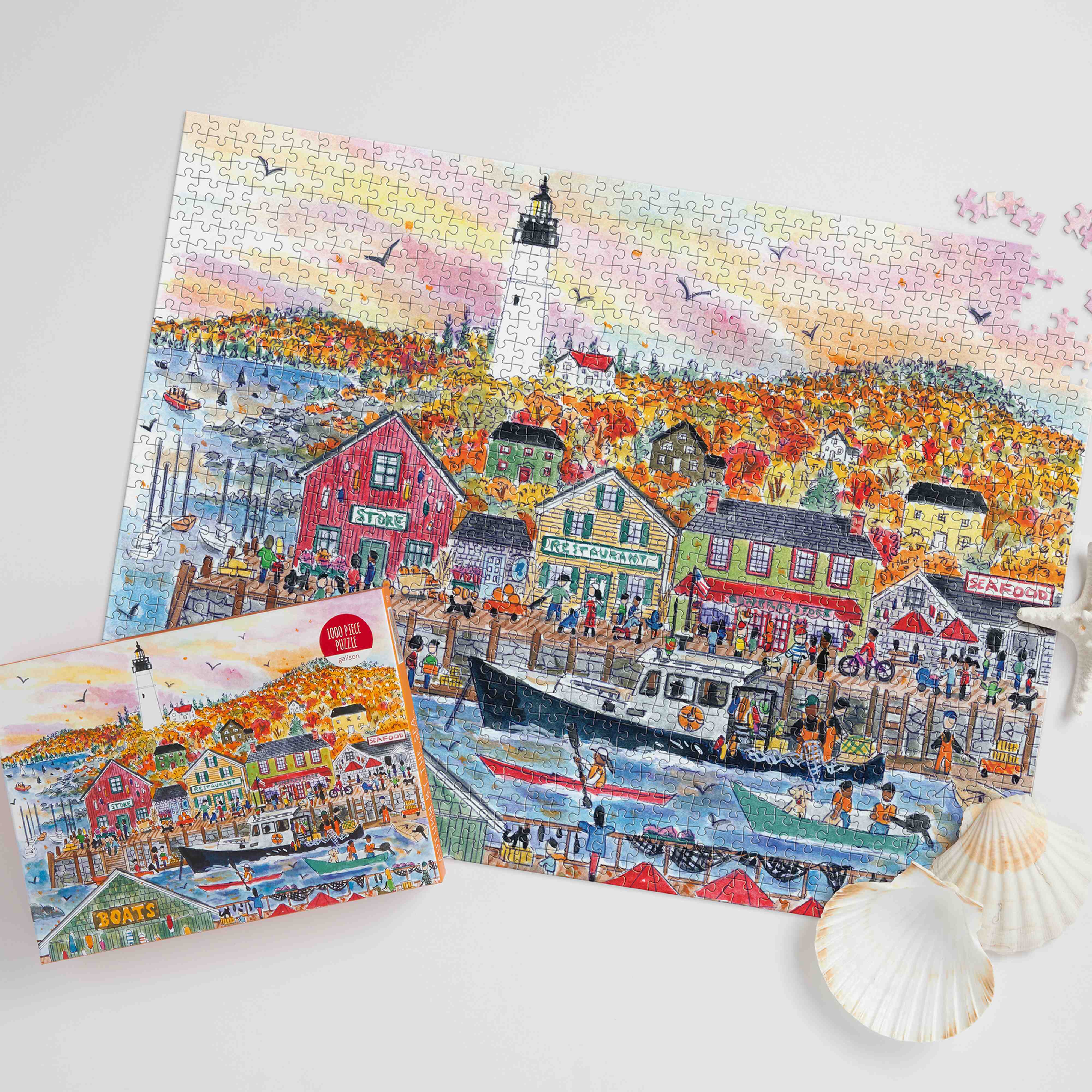 Michael Storrings Autumn By the Sea 1000PC Puzzle