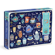 Tea Time 1000PC Puzzle with Shaped Pieces