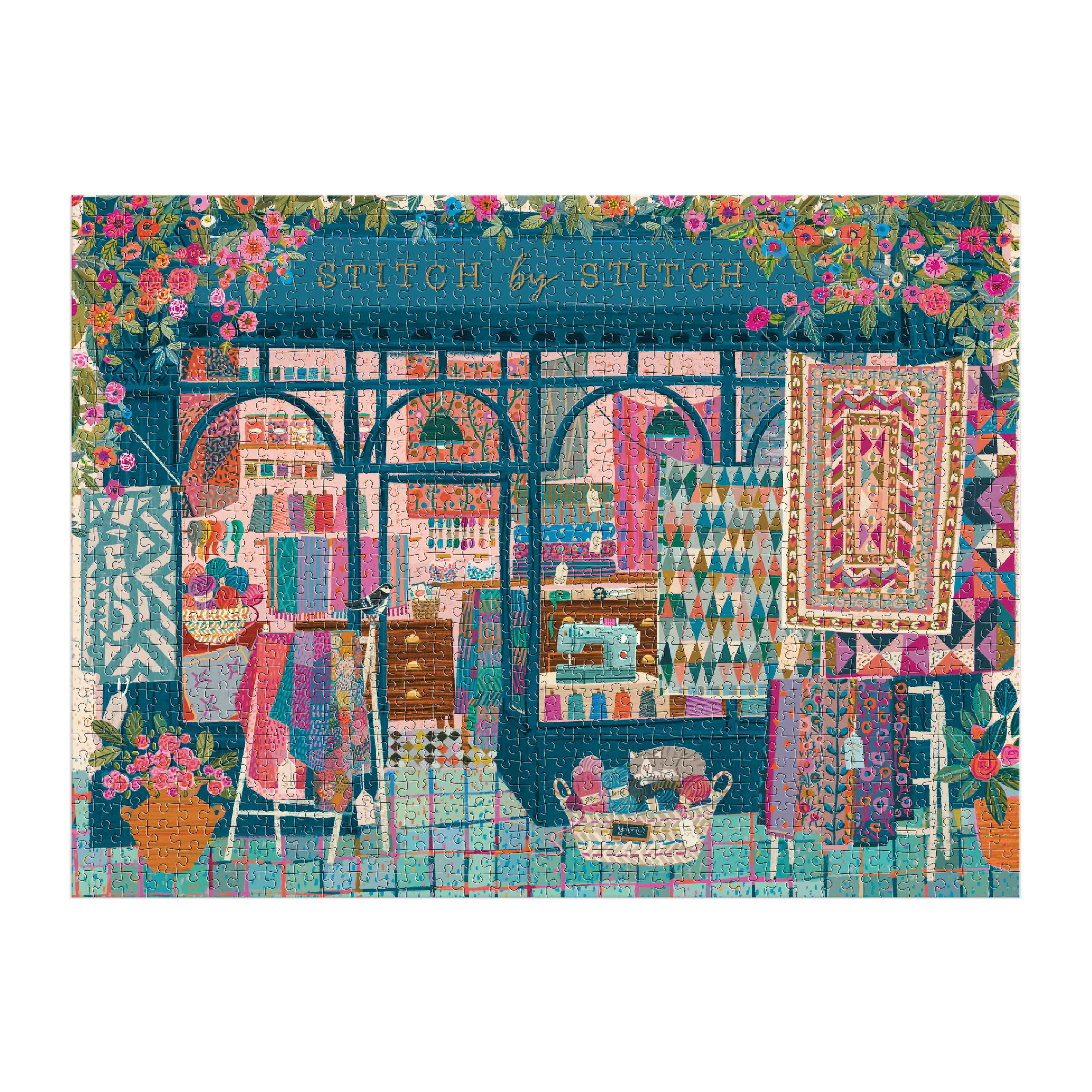 Victoria Ball Stitch by Stitch 1000PC Puzzle
