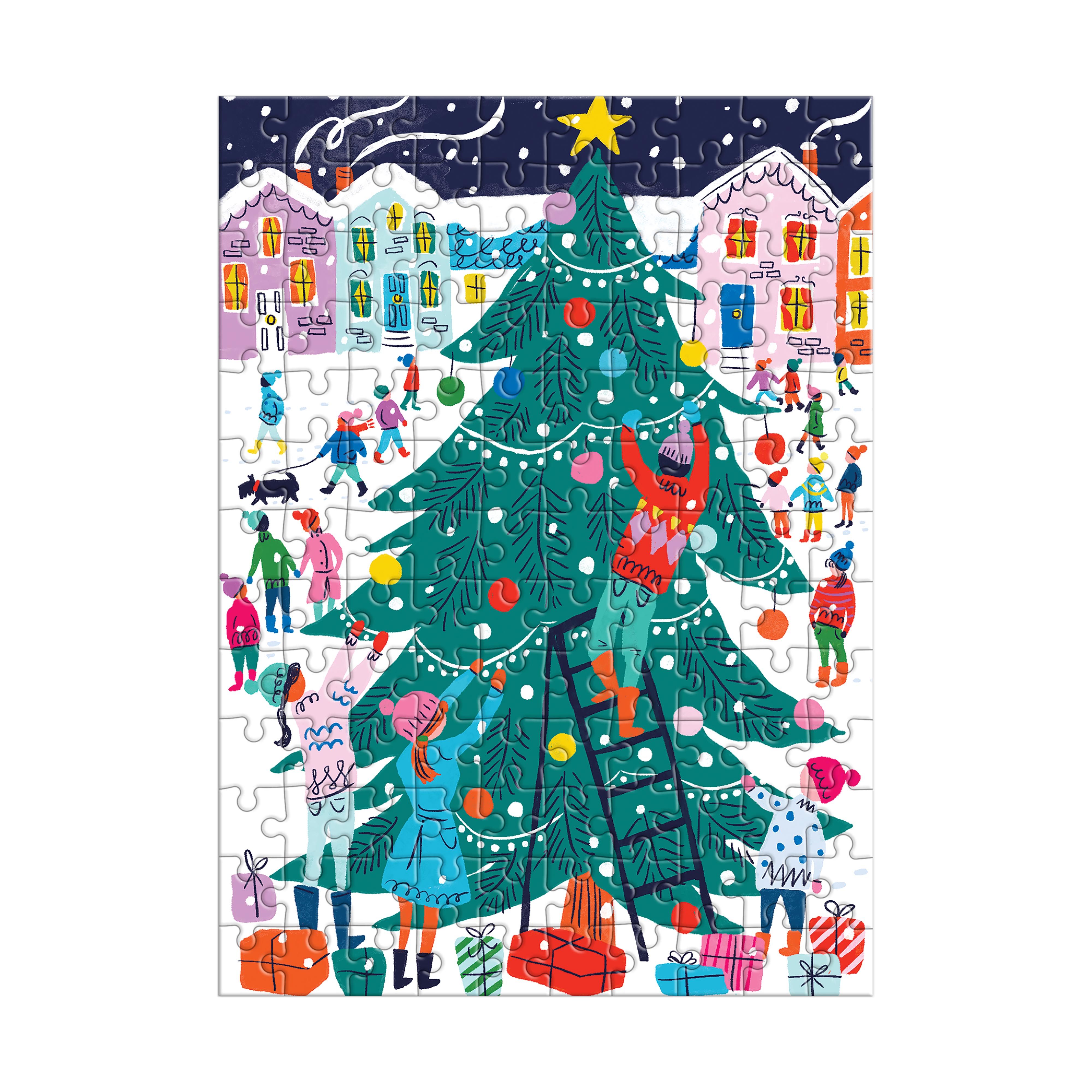 Tree Decorating 130PC Puzzle Ornament