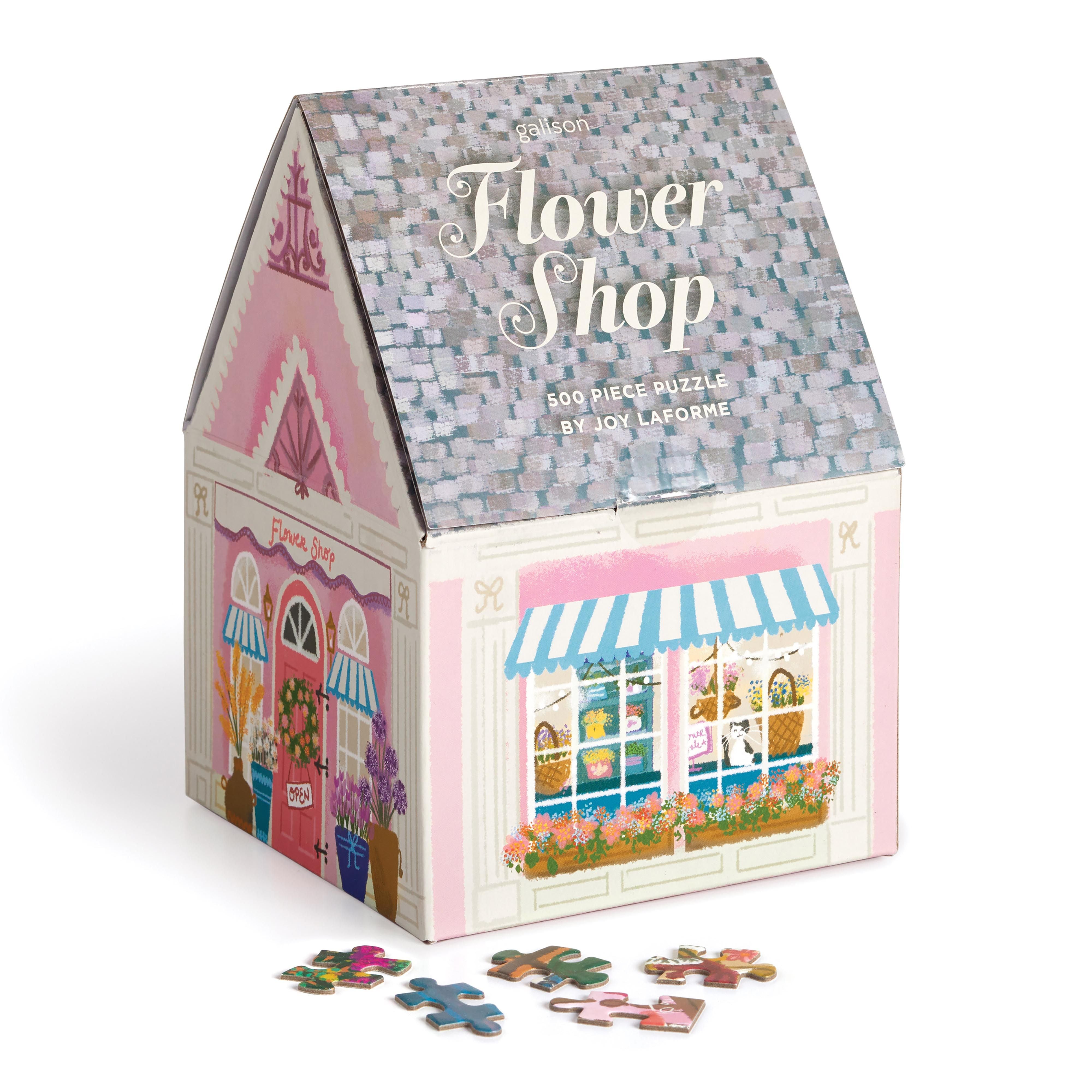 Joy Laforme Flower Shop 500PC Puzzle