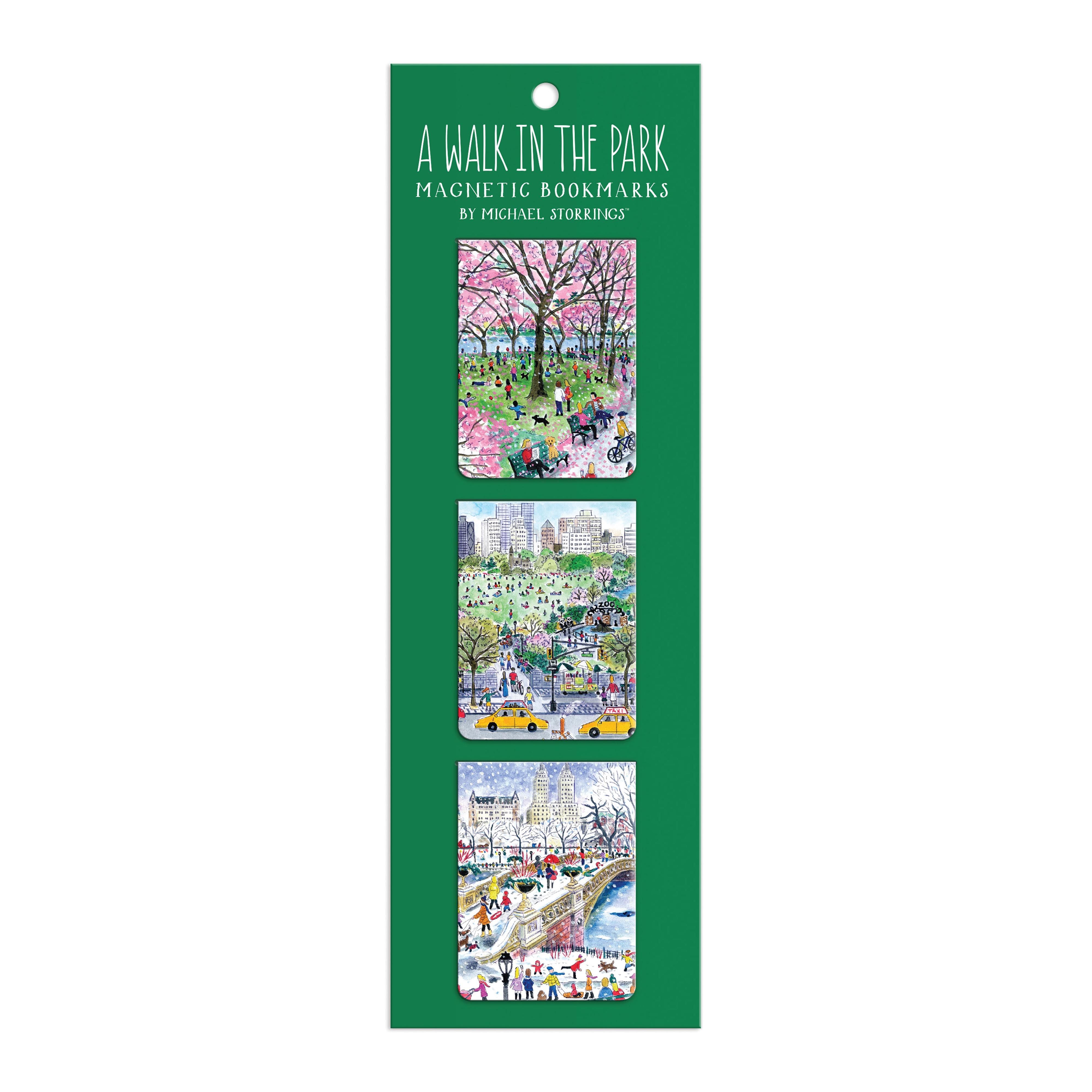 Michael Storrings Walk In The Park Magnetic Bookmarks