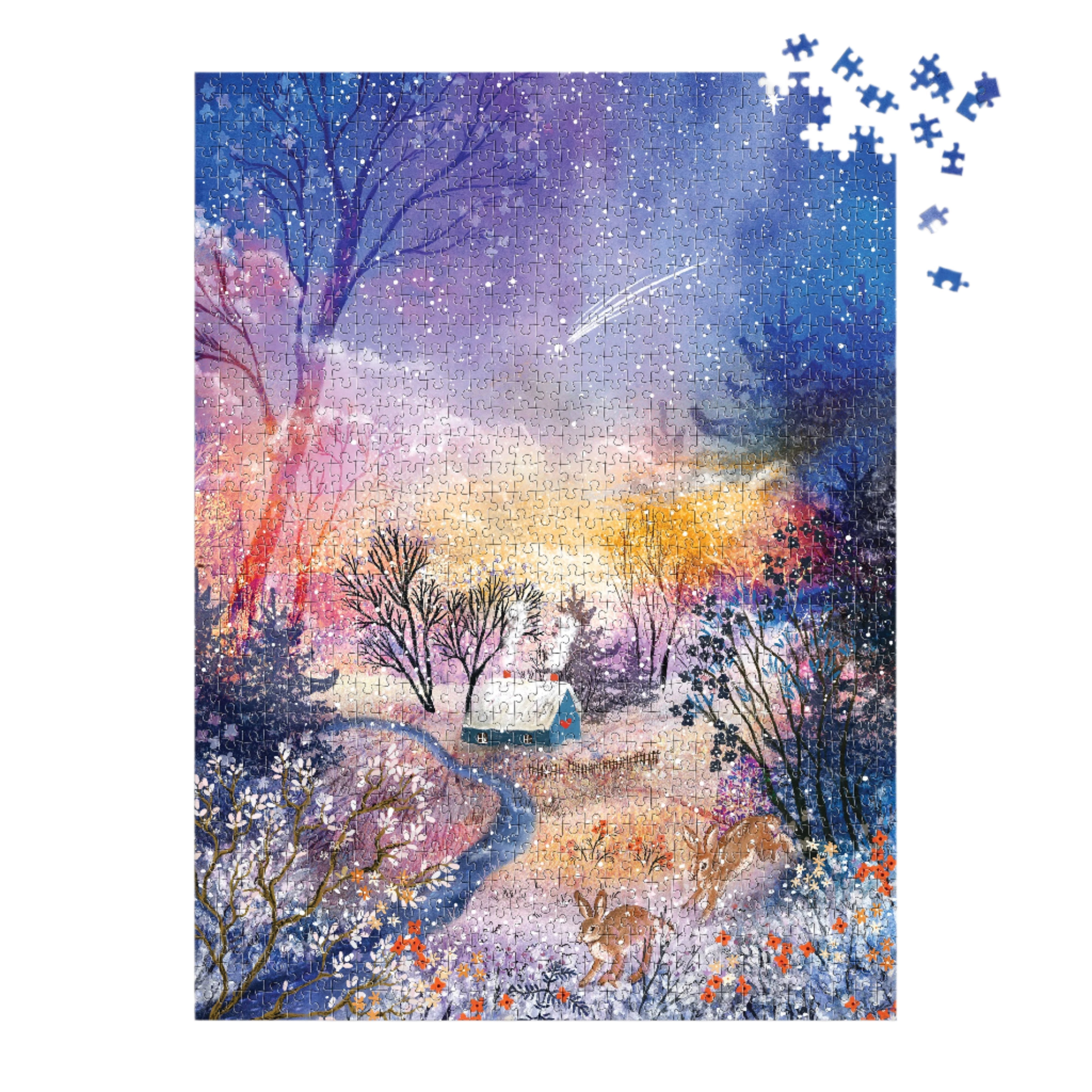 Enchanted Snowfall 1000PC Puzzle