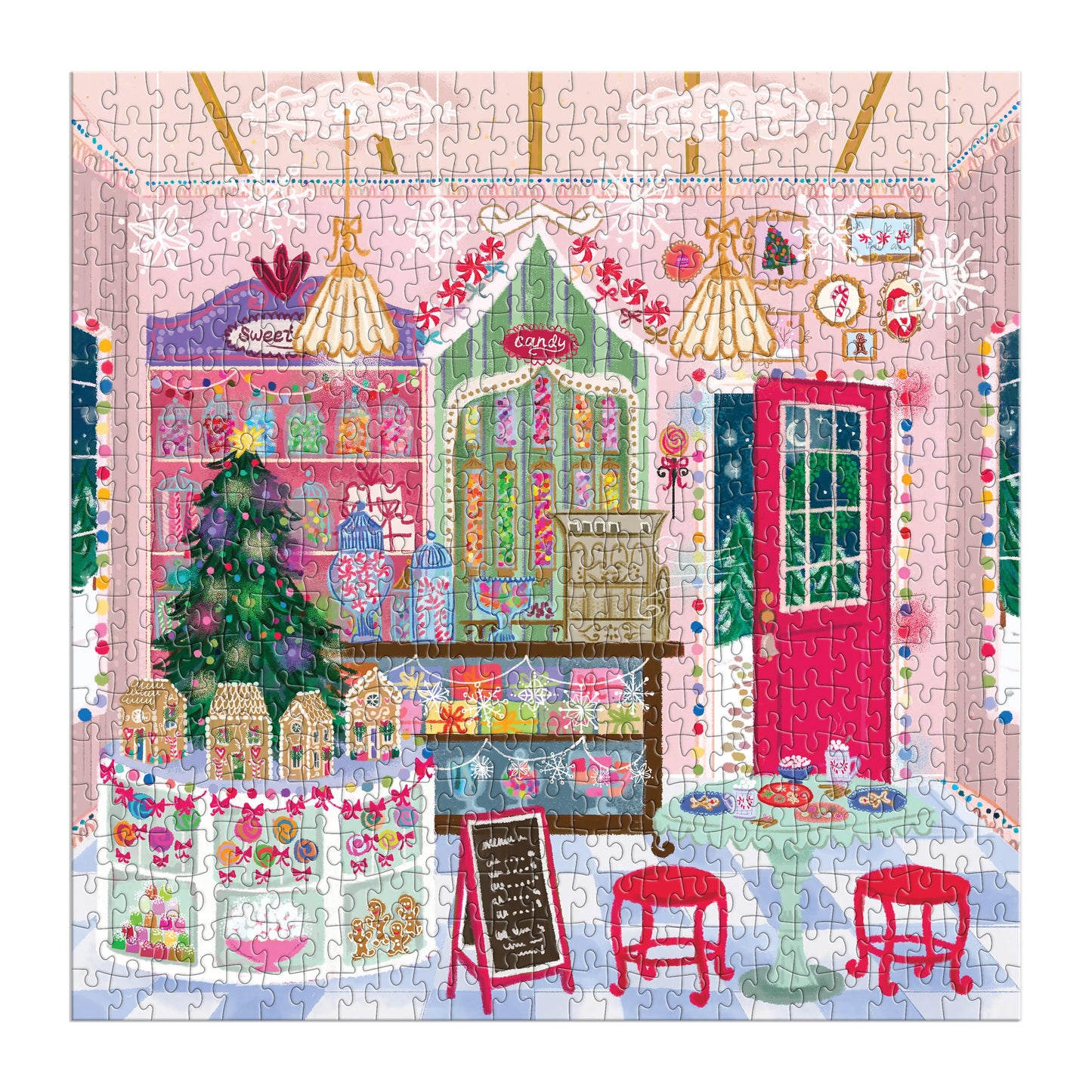 Joy Laforme Gingerbread Cottage 500PC Puzzle