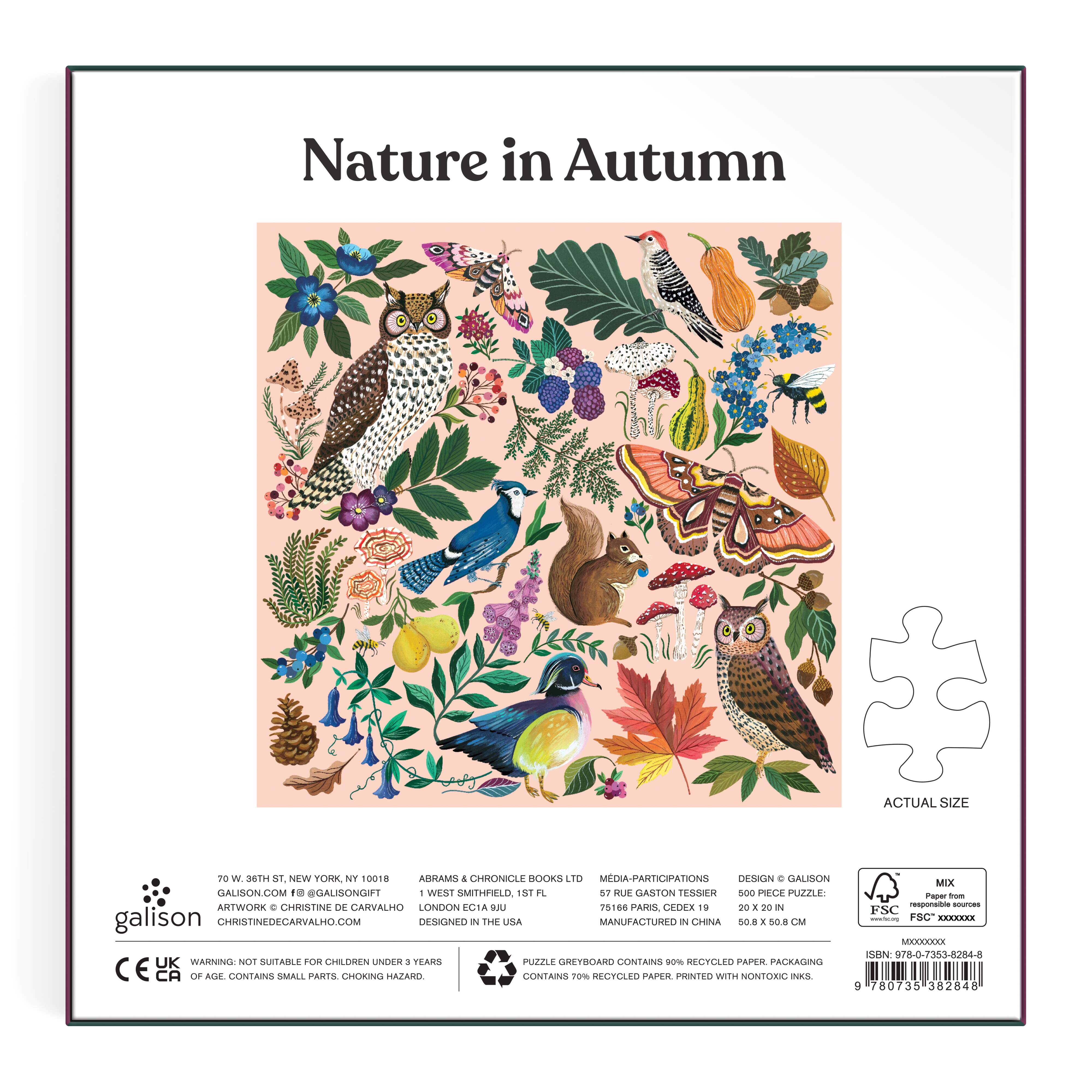 Nature in Autumn 500PC Puzzle