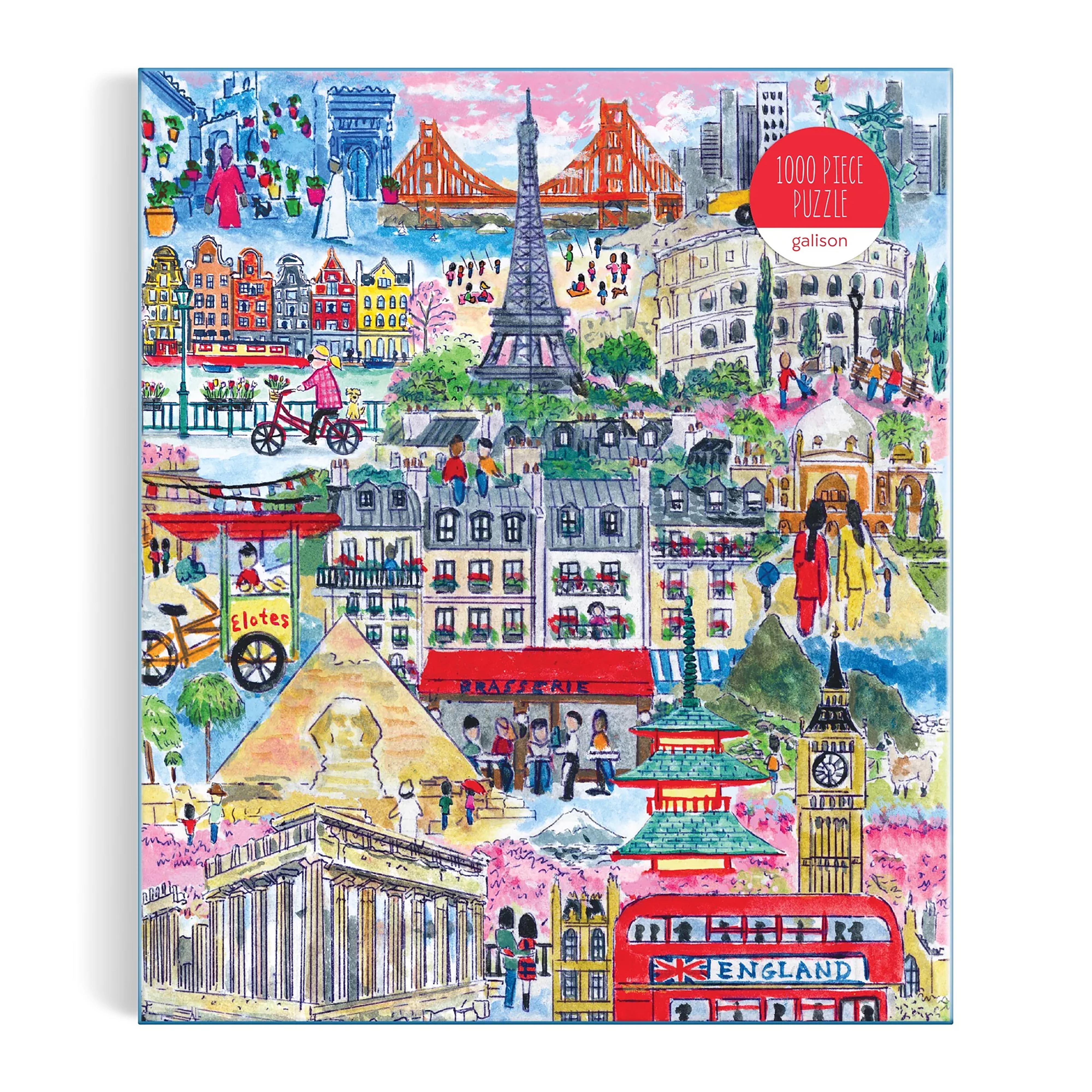 Michael Storrings Cities Around The World 1000PC Puzzle